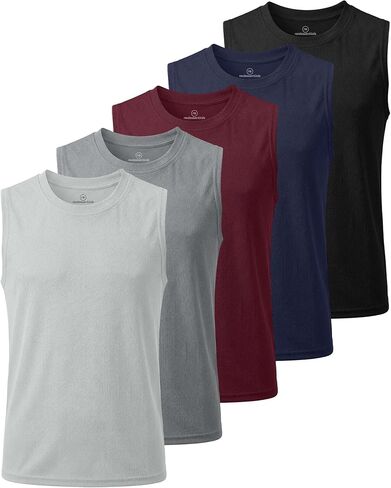 Real Essentials 3 Pack: Women's Short Sleeve Henley Nightshirt Nightgown Sleep Dress (Available In Plus Size) in Saudi Arabia