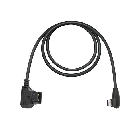 كابل الطاقة ذو الزاوية اليمنى من D-Tap إلى USB C من النوع C متوافق مع ناقل الحركة DJI SDR، ومحرك التركيز DJI LiDAR، ومحرك التركيز Tilta Nucleus-N2، ومدخل 12–16.8 فولت، 23 بوصة in Kuwait