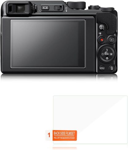 فيلم واقي شاشة LCD من الزجاج المقسى للكاميرا لكاميرا Nikon Coolpix W300 غطاء حماية من الزجاج المقسى سهل التركيب (عبوة من قطعتين) in Kuwait
