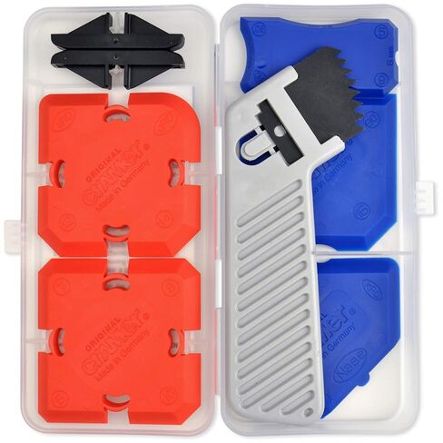 Cramer 40407US Silicone Profiling Kit7 – professional Caulking Tool Kit with Sealant Finishing Tools and Caulk Removal Tools – easy silicone caulking with guides in Saudi Arabia
