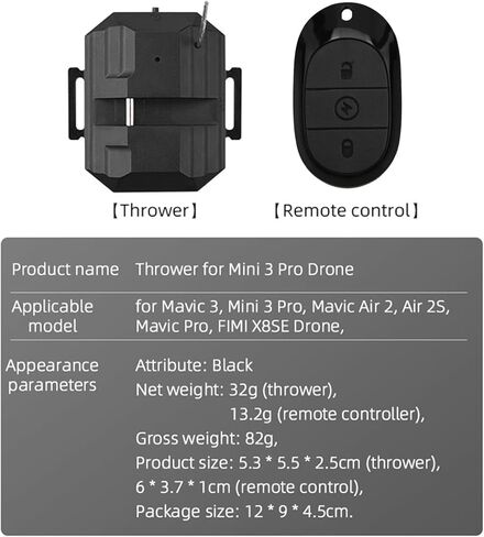 جهاز قطارة الهواء من MOUDOAUER FPV لإسقاط الحمولة الصافية لملحقات DJI Mini 3 Pro in Kuwait