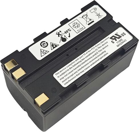 حزمة بطارية ليثيوم أيون بديلة قابلة لإعادة الشحن GEB222 متوافقة مع محطات Leica Swiss Style TS02 TS06 TS09 TPS1200 الإجمالية، 6000 مللي أمبير في الساعة in Kuwait