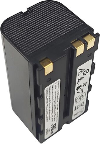 حزمة بطارية ليثيوم أيون بديلة قابلة لإعادة الشحن GEB222 متوافقة مع محطات Leica Swiss Style TS02 TS06 TS09 TPS1200 الإجمالية، 6000 مللي أمبير في الساعة in Kuwait