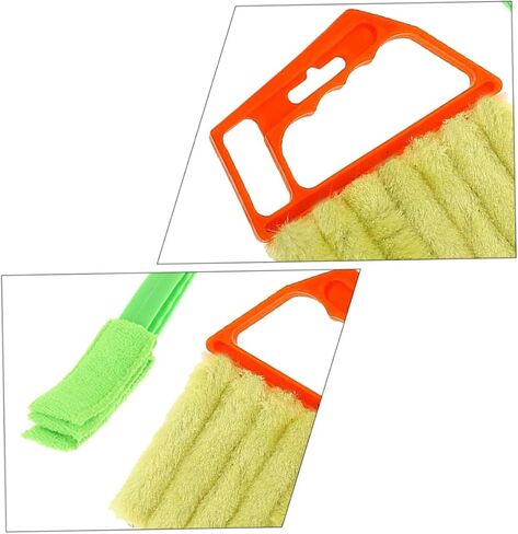 Operitacx 2pcs Handheld Cleaning Brush Set 7-Finger Blinds Brush Window Shutter Vent Dusting Tool in Kuwait
