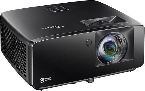 جهاز عرض ليزر Optoma GT2400HDR عالي الدقة 1080 بكسل قصير المدى، 4,200 لومن، ألعاب متأخرة منخفضة الإدخال، جاهز لمحاكاة الجولف، متوافق مع إدخال 4K HDR in Kuwait