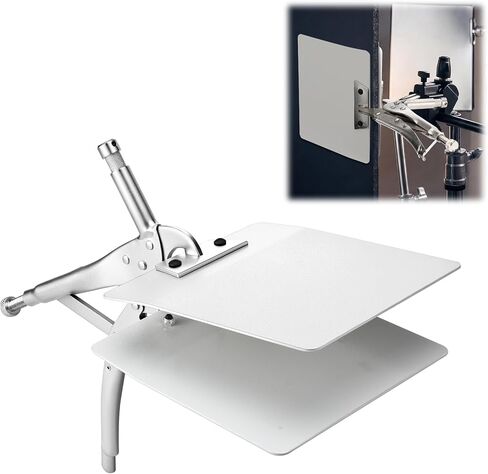 Frienda Duckbill Clamp 7 "تأثير لوحة مسطحة المشبك مع 5/8" مقبض فولاذي لقفل الطفل للتصوير الفوتوغرافي C حامل أدوات تعديل التروس أدوات التثبيت التي تحمل أعلام لوح الرغوة عاكسات النجارة in Kuwait