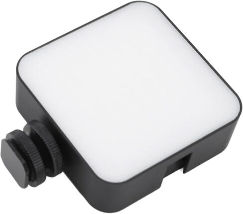 Fydun Compact LED Video Light with 3 Color Temperatures and Dimmable Brightness – Portable ON Camera Lighting for Vlogging, Photography, and Video Recording in Kuwait