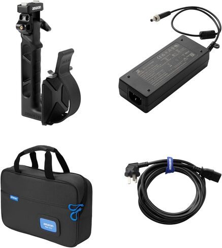 Amaran Ray 120c مصباح فيديو RGB بالألوان الكاملة، 120 وات مصباح LED مدمج لتركيب Bowens Mount COB مع Octa Dome 30 Softbox، CCT 1,800K-20,000K، التحكم في التطبيق للتصوير الفوتوغرافي، البث المباشر in Kuwait