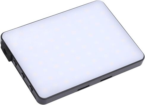 مصباح فيديو LED احترافي قابل لإعادة الشحن مع تعديل CCT 3000-9900K، وسطوع 72 خرزة، وحذاء ساخن وحامل ثلاثي القوائم 1/4 بوصة لمدوني الفيديو ومنشئي المحتوى in Kuwait