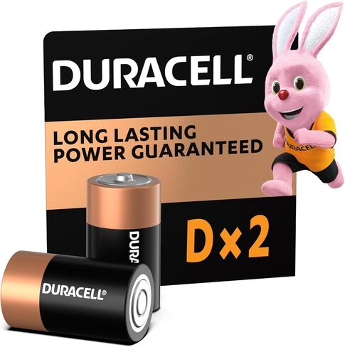 Duracell Alkaline D Batteries 2 Count in Saudi Arabia