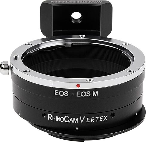 محول خياطة دوار RhinoCam Vertex، متوافق مع عدسة Canon EOS (EF/EF-S) D/SLR لكاميرات Canon EOS M (EF-M) بدون مرآة in Kuwait