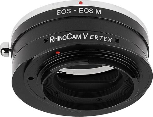 محول خياطة دوار RhinoCam Vertex، متوافق مع عدسة Canon EOS (EF/EF-S) D/SLR لكاميرات Canon EOS M (EF-M) بدون مرآة in Kuwait