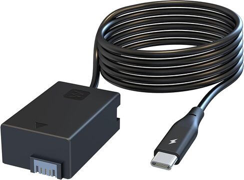 بطارية الدمية USB من النوع C NP-FW50 بديلة لبطارية الكاميرا NP-FW50، مناسبة لكاميرا Sony ZV-E10، A3000، A5000، A5100، A6000، A6100، A6300، A6400، A6500، A7، A7II، A7S، A7SII، RX10 II IV in Kuwait