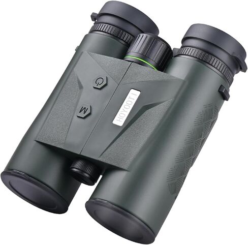 10X42 مناظير ليزر Rangefinder للصيد مع BAK4 بريزم زاوية المسح مسافة طويلة المدى عالية الدقة in Kuwait