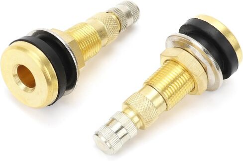 TR618A Heavy-Duty Clamp-in Tubeless Air Liquid Tractor Valve Stems - 10-Pack for Tubeless Tires, Industrial, Agricultural Wheels, Tractors & Graders in Saudi Arabia