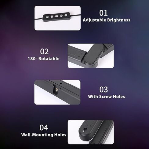 EBTOOLS ضوء RGB قابل للطي، 3200K 6500K درجة حرارة اللون قابلة للتعديل 10 مستويات سطوع 144 خرزة LED 80+ CRI، مع سبيكة مرنة معقوفة 360 موضع USB مدعوم، للفيديو in Kuwait