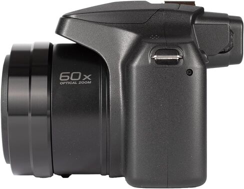 كاميرا باناسونيك لوميكس FZ85D / FZ80D الرقمية، مستشعر MOS بدقة 18.1 ميجابكسل، زووم بصري 60x، 20-1200 مم، حزمة فيديو 4K30 مع حامل ثلاثي مرن + بطاقة ذاكرة 64 جيجابايت + حقيبة + ضوء LED + المزيد (13 عنصرًا) in Kuwait