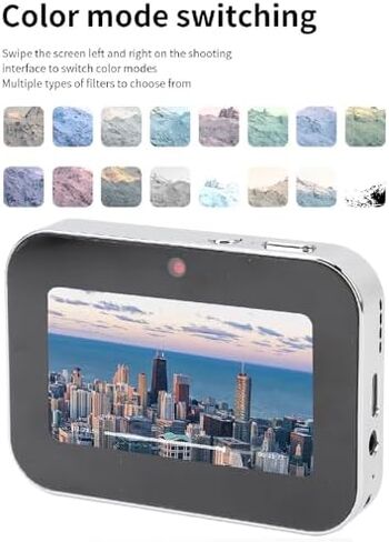 كاميرات Yunseity الرقمية للتصوير الفوتوغرافي، وكاميرا تسجيل فيديو بدقة 4K بدقة 64 ميجابكسل، وكاميرا مدمجة للطلاب ذات تركيز يدوي عالي الدقة مقاس 3 بوصة مع عدسات ثلاثية، للترفيه أثناء السفر in Kuwait