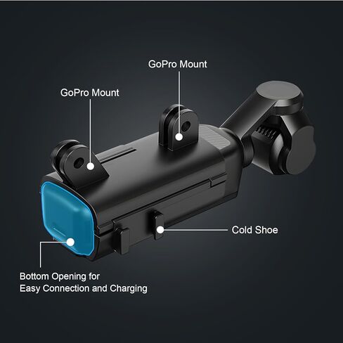 Magnetic Expansion Adapter for DJI Osmo Pocket 3,Magnetic Mount with Cold Shoe, Compatible with Cars, Railings, and Refrigerators in Kuwait