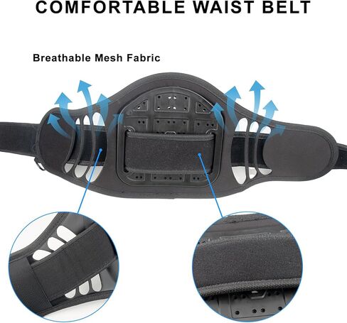 Camera Waist Belt + 90cm Selfie Stick for GoPro for Insta360 for DJI for Fusion Action Camera/Panorama Camera Outdoor Holder Waistband Hands Free Mount Bracket Strap in Saudi Arabia
