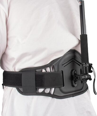 Camera Waist Belt + 90cm Selfie Stick for GoPro for Insta360 for DJI for Fusion Action Camera/Panorama Camera Outdoor Holder Waistband Hands Free Mount Bracket Strap in Saudi Arabia