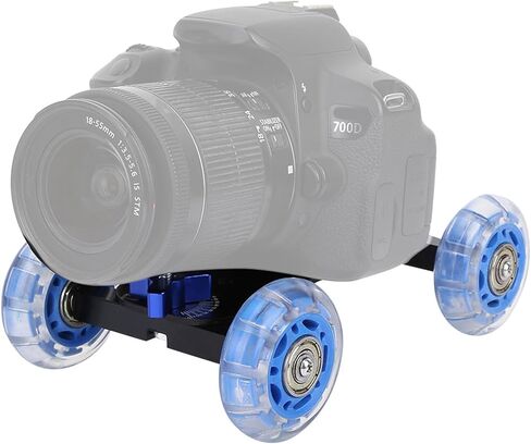 كاميرا DSLR احترافية بعجلة دوللي مضادة للانزلاق وحمولة 10 كجم من أجل عمليات إطلاق نار مختلفة مثيرة للاهتمام in Kuwait