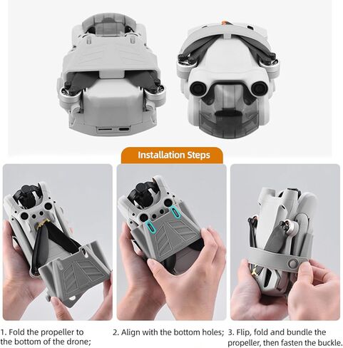 حامل حماية المروحة لطائرة DJI MINI 3 PRO بدون طيار، مثبت تثبيت الشفرة المضادة للتصادمات، واقي دعامة سريع الفك، ملحق حماية فعالة للطائرة بدون طيار in Kuwait