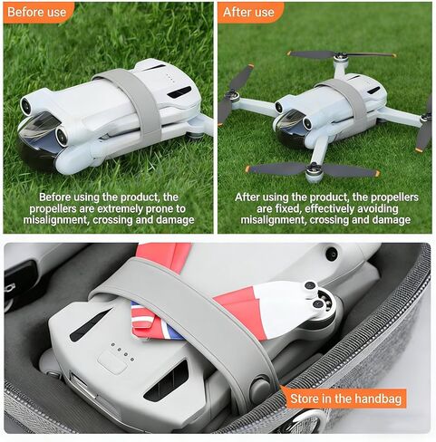 حامل حماية المروحة لطائرة DJI MINI 3 PRO بدون طيار، مثبت تثبيت الشفرة المضادة للتصادمات، واقي دعامة سريع الفك، ملحق حماية فعالة للطائرة بدون طيار in Kuwait