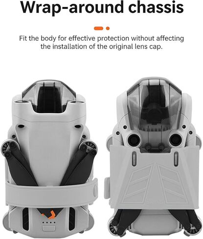 حامل حماية المروحة لطائرة DJI MINI 3 PRO بدون طيار، مثبت تثبيت الشفرة المضادة للتصادمات، واقي دعامة سريع الفك، ملحق حماية فعالة للطائرة بدون طيار in Kuwait