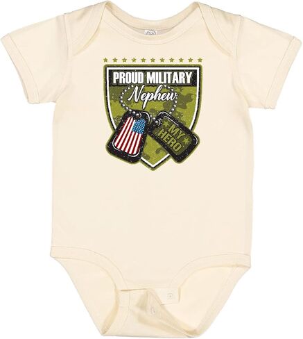 بدلة أطفال من Inktastic Proud Military Nephew in Kuwait
