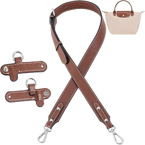 حزام جلدي بديل لـ Longchamp Le Pliage S/M، مجموعة تحويل حول الجسم قابلة للتعديل in Kuwait