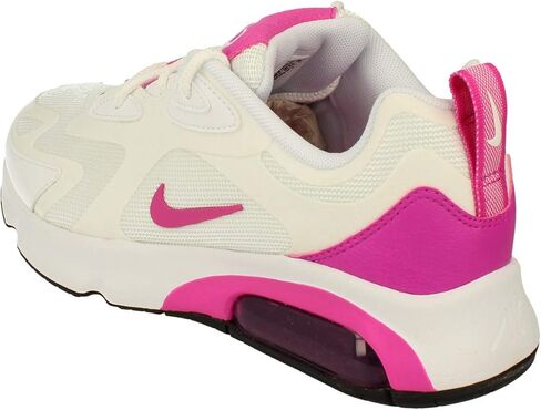 Nike Womens Air Max 200 Running Trainers CJ0629 Sneakers Shoes (UK 4.5 US 7 EU 38, White fire Pink Black 104) in Kuwait