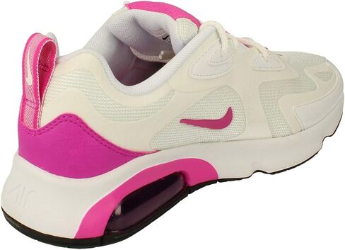 Nike Womens Air Max 200 Running Trainers CJ0629 Sneakers Shoes (UK 4.5 US 7 EU 38, White fire Pink Black 104) in Kuwait