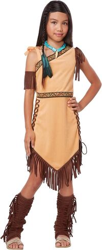 أزياء كاليفورنيا أزياء الأميرة/الطفل الأمريكية الأصلية ذات الحجم الكبير in Kuwait