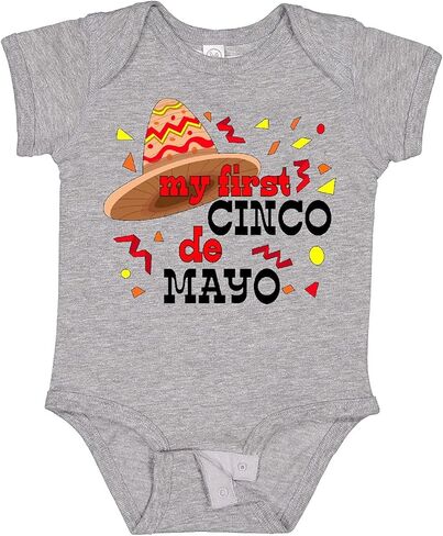 Inktastic My First Cinco De Mayo مع بدلة سومبريرو للأطفال in Kuwait
