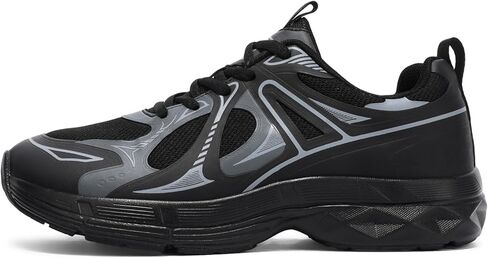 Moodeng Wide Toe Box Running Shoes for Men Breathable Athletic Shoes with Cushioned Midsole for Road Running Walking & Gym in Saudi Arabia