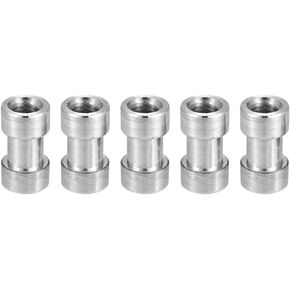 Spigot Screw Threaded Adapter Durable for Camera Flash Light Bracket Photography Accessories, Metal, 5pcs in Kuwait