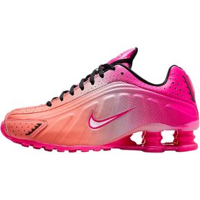 حذاء Nike Shox R4 النسائي (وردي/وردي/أسود/وردي فوم) مقاس 7.5 in Kuwait