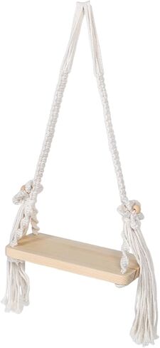 STOBOK Swing Prop: دعائم تصوير للأطفال أرجوحة خشبية للأطفال حديثي الولادة - ملحق لالتقاط الصور للتصوير الفوتوغرافي للرضع في الأماكن المغلقة أو الهواء الطلق in Kuwait