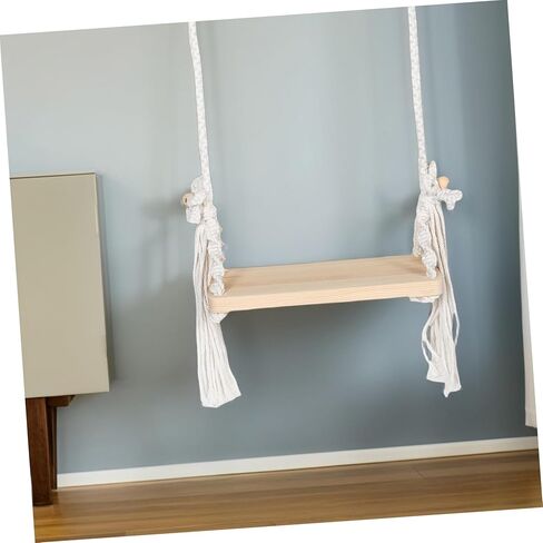 STOBOK Swing Prop: دعائم تصوير للأطفال أرجوحة خشبية للأطفال حديثي الولادة - ملحق لالتقاط الصور للتصوير الفوتوغرافي للرضع في الأماكن المغلقة أو الهواء الطلق in Kuwait