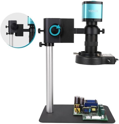 Digital Microscope Set 130X C Mount 4K 48MP HDMI USB 60FPS Industrial Camera New (SC5-48MP HDMI Set) in Saudi Arabia