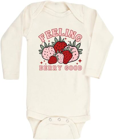تي شيرت لطيف للأطفال الصغار من Feeling Berry Good Strawberry، تي شيرت للأطفال والصغار - ملابس مضحكة للفتيات والأولاد وحفلات استقبال المولود الجديد in Kuwait