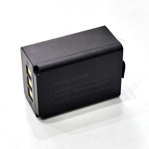 banflower WD500 Rechargeable Battery 3.7v 2500mAh Suitable 8K Camera with Current Protection in Kuwait