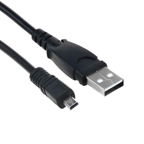 سلك كابل مزامنة بيانات USB متوافق مع كاميرا Pentax Optio K-200 D KP K-30 K-50 Q S1 in Kuwait