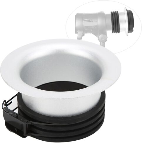 حلقة محول Speedring مقاس 152 سم للتركيب، محول محول Softbox لضوء الفلاش، حلقة Speedring من سبائك الألومنيوم مع تصميم سهل التركيب للتصوير الفوتوغرافي في الاستوديو in Kuwait