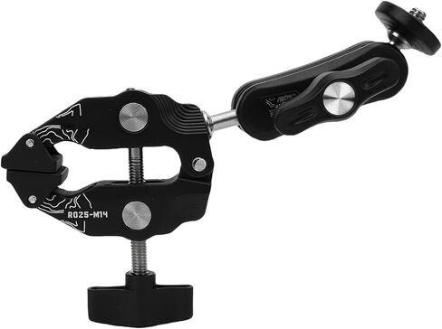 مشبك Greensen Super Clamp مع ذراع مفصلية للرأس الكروي، سبائك الألومنيوم، واجهة مترابطة 1/4 بوصة، نظام توسيع سريع الإصدار in Kuwait