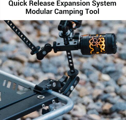 مشبك Greensen Super Clamp مع ذراع مفصلية للرأس الكروي، سبائك الألومنيوم، واجهة مترابطة 1/4 بوصة، نظام توسيع سريع الإصدار in Kuwait
