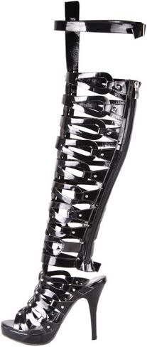 صندل نسائي من Jessica-Jt-01 Gladiator Pumps، أسود، 7 in Kuwait