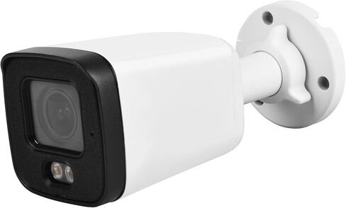 كاميرا PANOEAGLE 4K PoE IP Bullet في الهواء الطلق، كاميرا IP للأمان بدقة 8 ميجابكسل مع رؤية ليلية ذكية مزدوجة الألوان بطول 100 قدم، اكتشاف المركبات البشرية، زاوية واسعة 2.8 مم، صوت ثنائي الاتجاه، فتحة بطاقة SD 512 جيجابايت، متوافقة مع NDAA in Kuwait