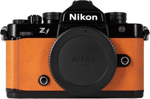 كاميرا Nikon Zf FX كاملة الإطار بدون مرآة برتقالية 24.5 ميجابكسل مع التقاط EXPEED 7 UHD 4K وتصميم كاميرا قديم (13599) + عدسة Nikon Z مقاس 50 مم f/1.4 + بطاقة 64 جيجابايت + بطارية EN-EL15C + المزيد (حزمة مكونة من 18 قطعة) in Kuwait